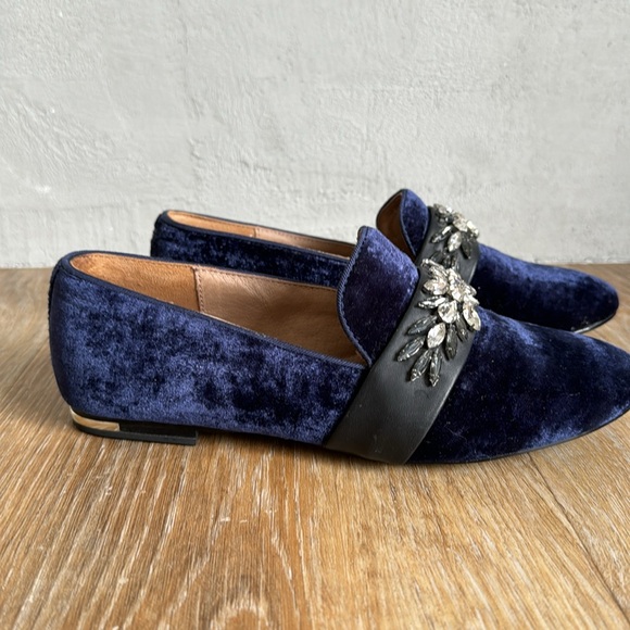 Yosi Samra Velvet Flats - Picture 2 of 4